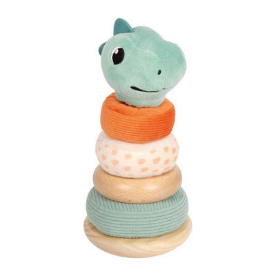 Small foot - houten stapeltoren dino