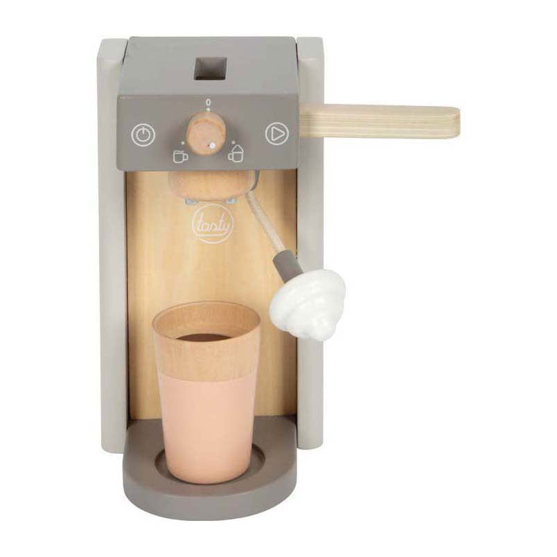 Macchina da caffè a piede piccolo gioco set grigio "gustoso"