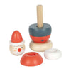 Piccole piede - Torre stack di Natale e inverno, 9 pezzi
