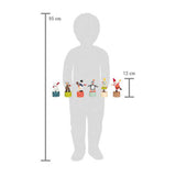 Small foot - display kerst- en winterdansfiguren, 12st. - afbeelding 3