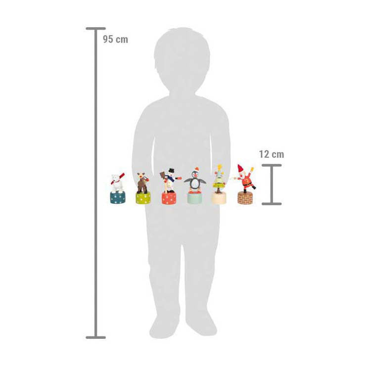 Piccole piede: mostra figure di danza di Natale e inverno, 12 °.