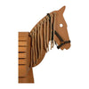 Pieno piccolo - Cavallo in legno marrone