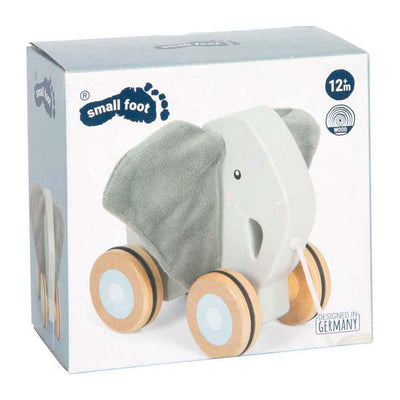 Pie pequeño - trekolifant de madera con orejas crepitantes