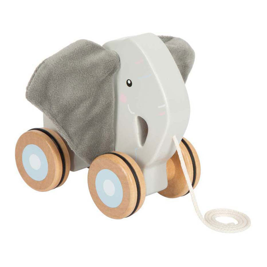Pie pequeño - trekolifant de madera con orejas crepitantes