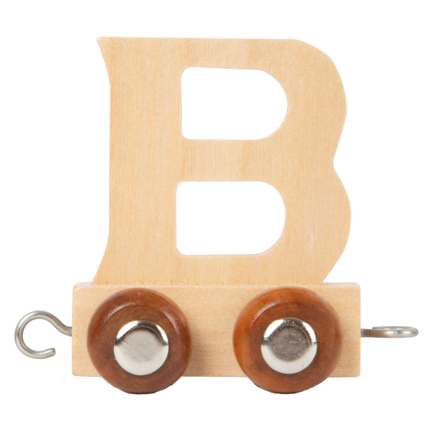 Piccole piede - Font di legno - B - 12 pezzi