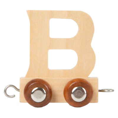 Piccole piede - Font di legno - B - 12 pezzi