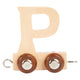 Piccole piede - Font in legno - P - 12 pezzi