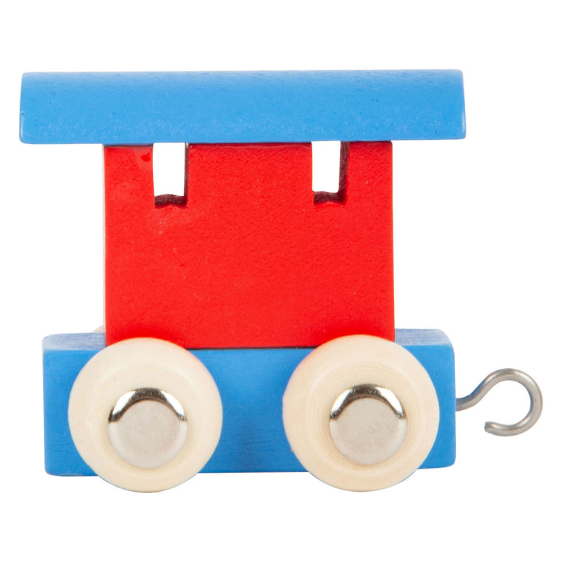 Pieno piccolo - Font Wooden Font Red Blue - 12 pezzi