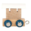 Piccole piede - Font in legno Polare - Wagon White - 12 pezzi