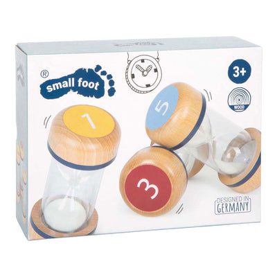 Small foot - wooden hourglasses - 3 pcs.