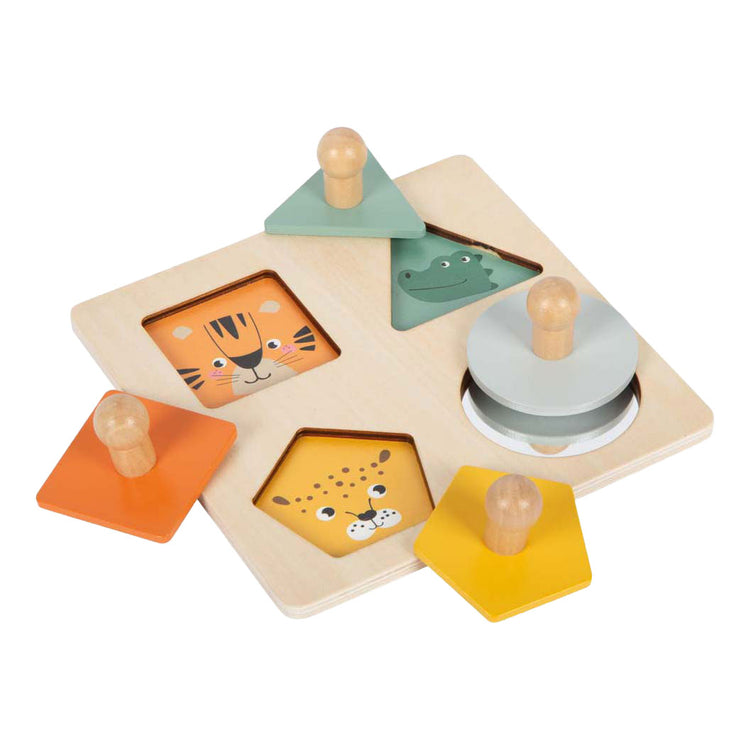 Small foot - puzzle montessori forme in legno fsc