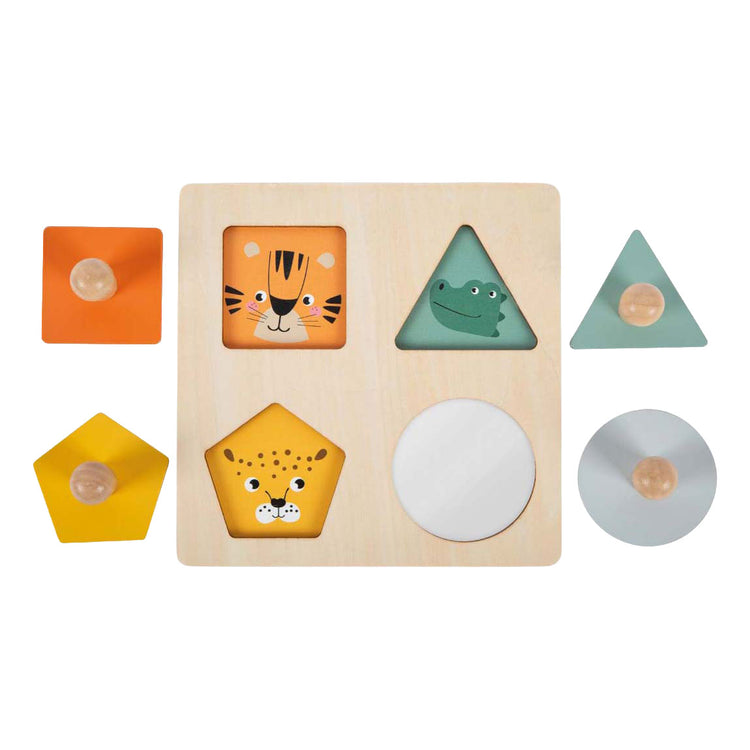 Small foot - puzzle montessori forme in legno fsc