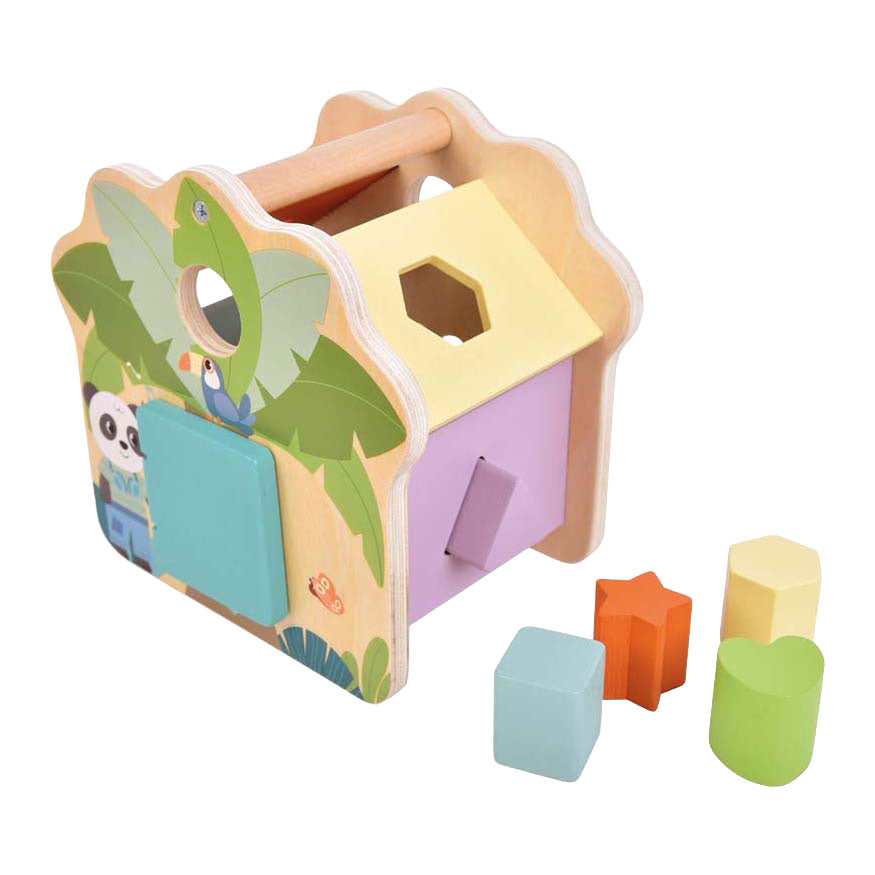 Small foot - Selezionatore di forme in legno Jungle Friends fsc