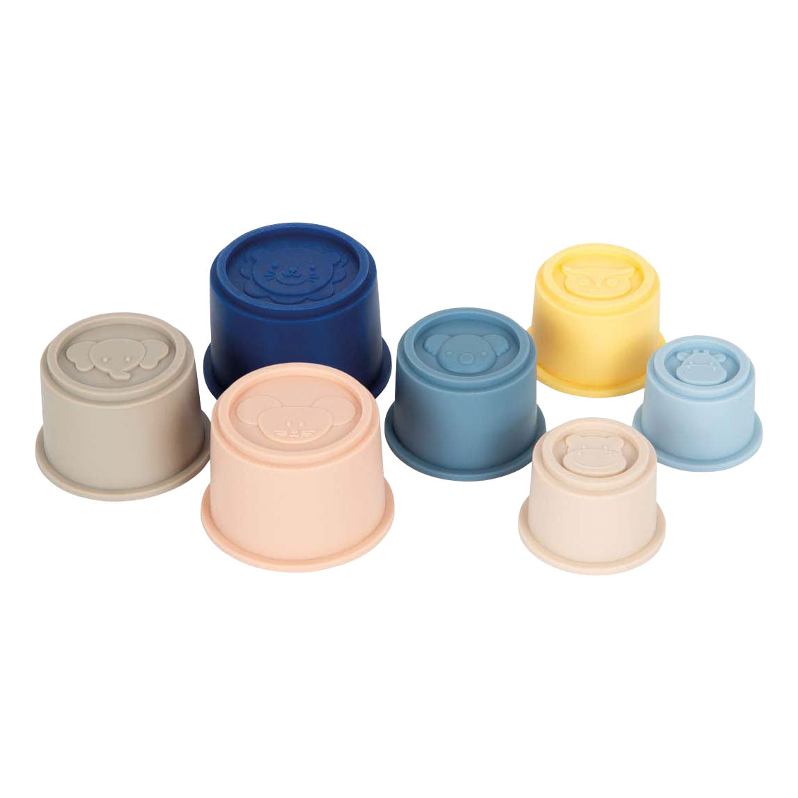 Small foot - bicchieri impilabili in silicone