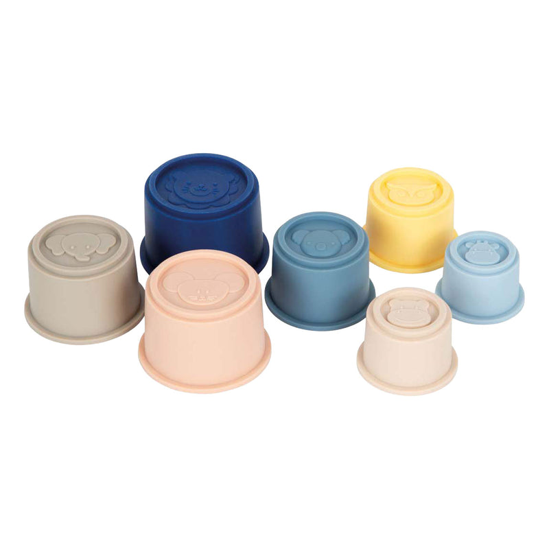 Small foot - bicchieri impilabili in silicone