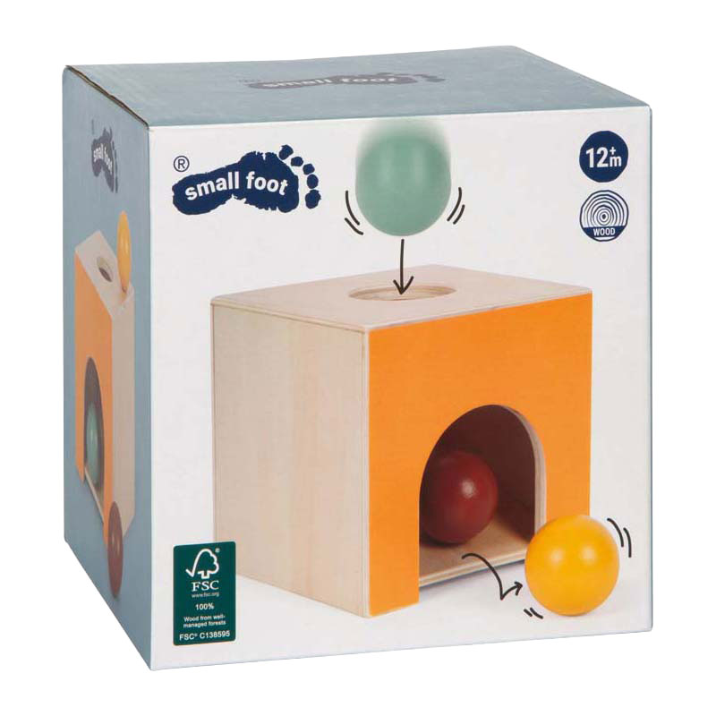 Small foot - caja de mármol montessori de madera fsc