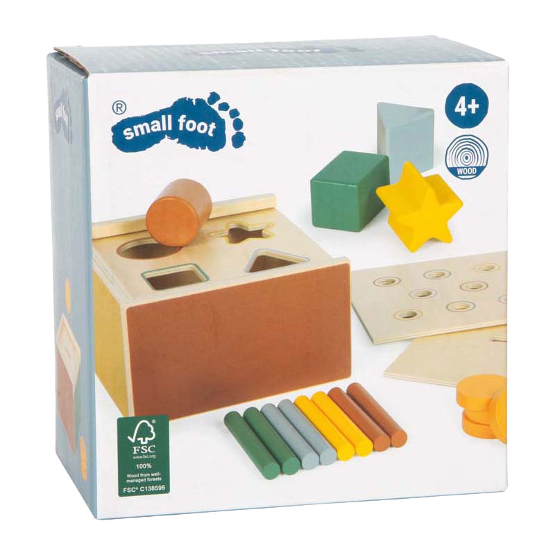Small foot - juego de formas Montessori de madera fsc