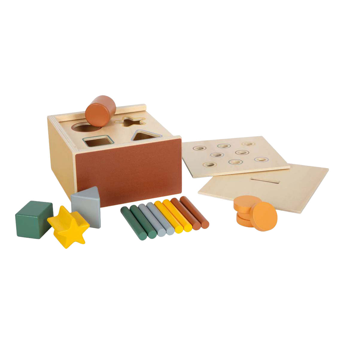 Small foot - juego de formas Montessori de madera fsc