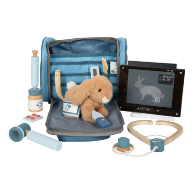Small foot - Borsa veterinaria con coniglio in peluche