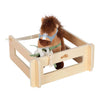 Set da gioco Small Foot - Cavallo con stalla e accessori in borsa