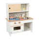 Small foot - cocina de juego de terrazo de madera compacta
