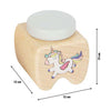 Small foot - cajas de madera para dientes de leche - 4 uds.
