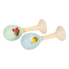 Small foot - houten maracas tiny friends - 2st.