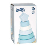 Small foot - torre apilable de madera azul - 7 piezas - afbeelding 2