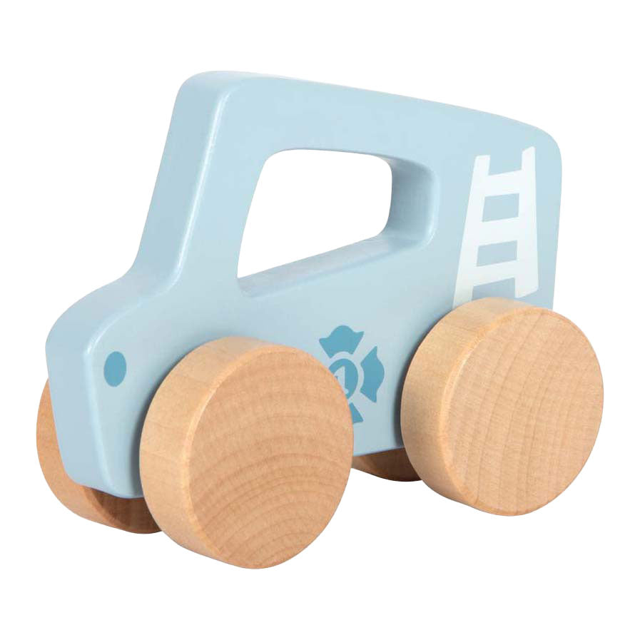 Small foot - coche de empuje de madera azul