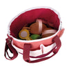Small foot - set de cuidado de caballos con bolsa rojo