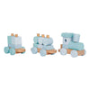 Small foot - Trenino in legno blu
