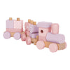 Small foot - Trenino in legno rosa