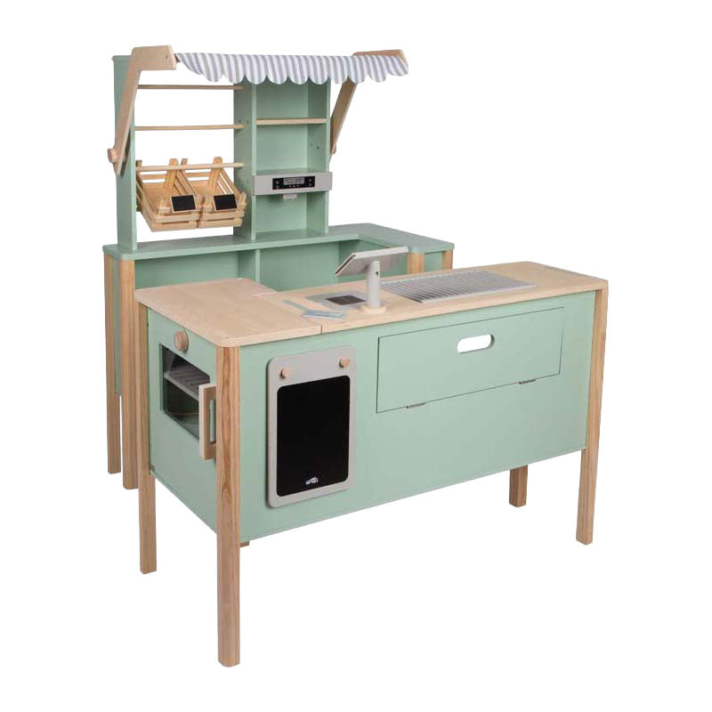 Small foot - Negozio per bambini e cucina verde fresco