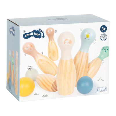 Small foot - bowling game garden buddies - 8 pcs.