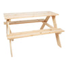 Small foot - Tavolo da picnic per bambini in legno