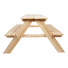 Small foot - Tavolo da picnic per bambini in legno