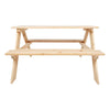 Small foot - Tavolo da picnic per bambini in legno
