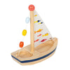 Small foot - houten zeilboot grote oceaan