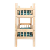 Pie pequeño - litera de madera para muñecas - afbeelding 4