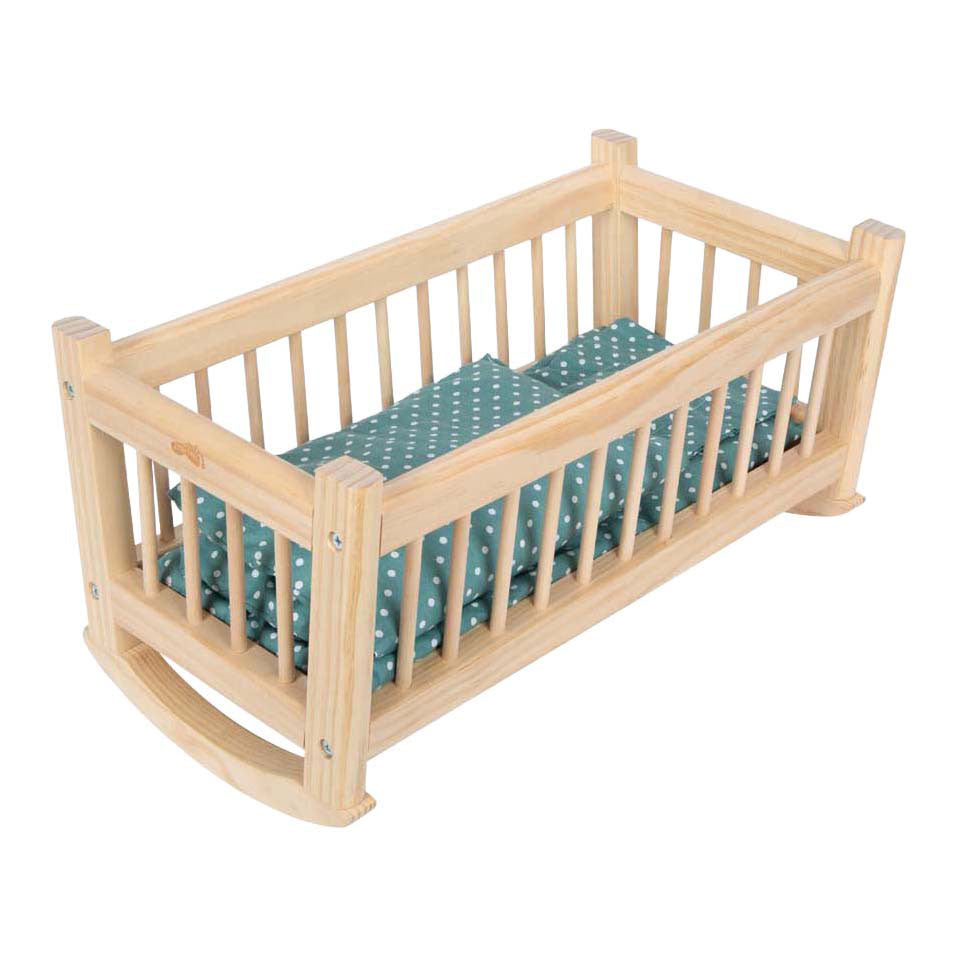 Small foot - Culla per bambole in legno