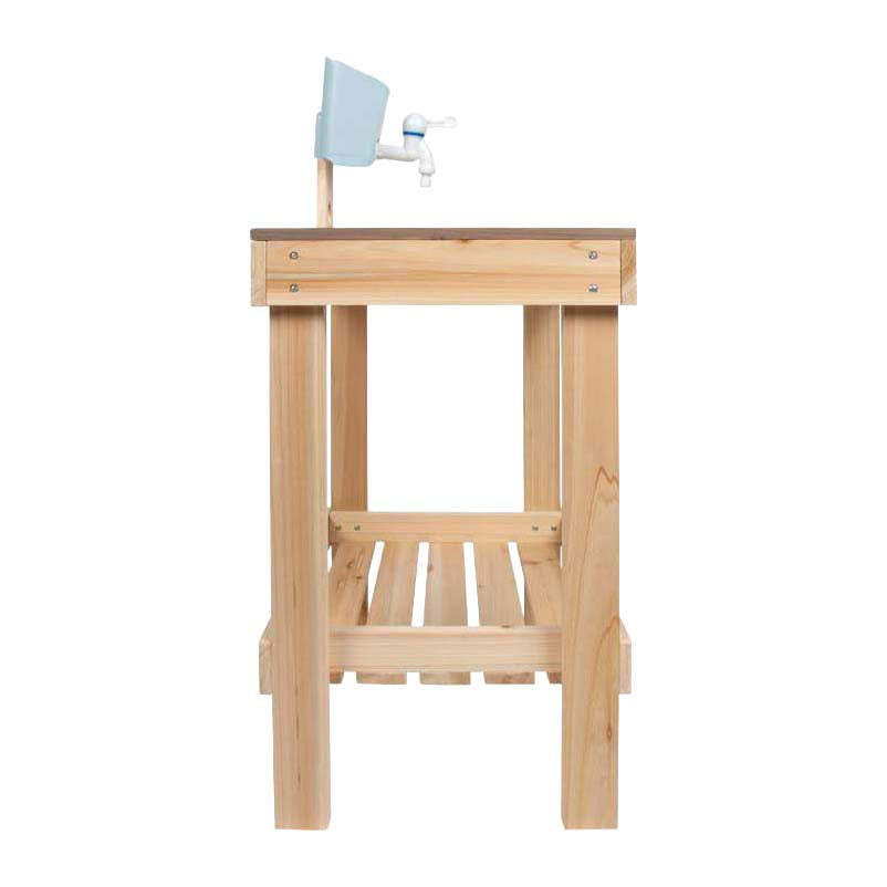 Small foot - mesa de juegos y cocina de barro de madera