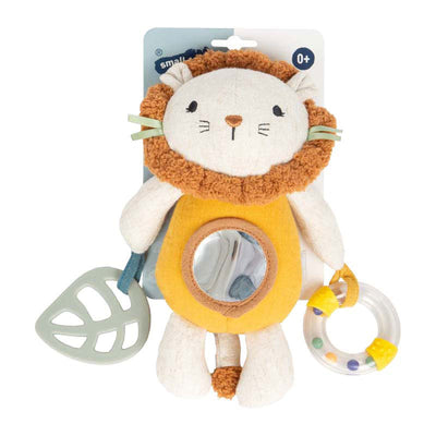 Piccolo piede - figura appesa in tessuto di un piccolo leone