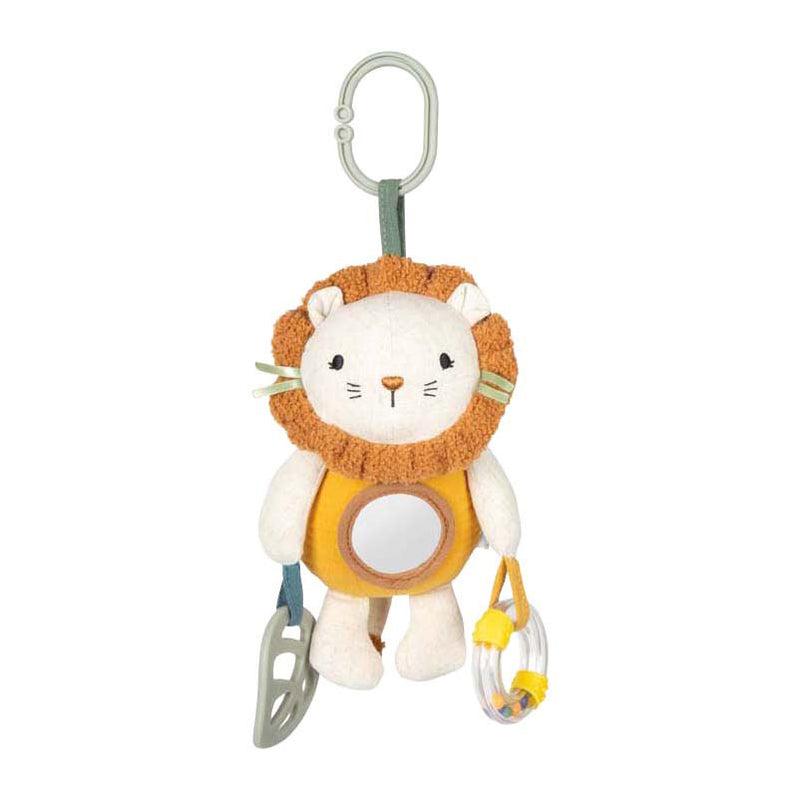 Piccolo piede - figura appesa in tessuto di un piccolo leone