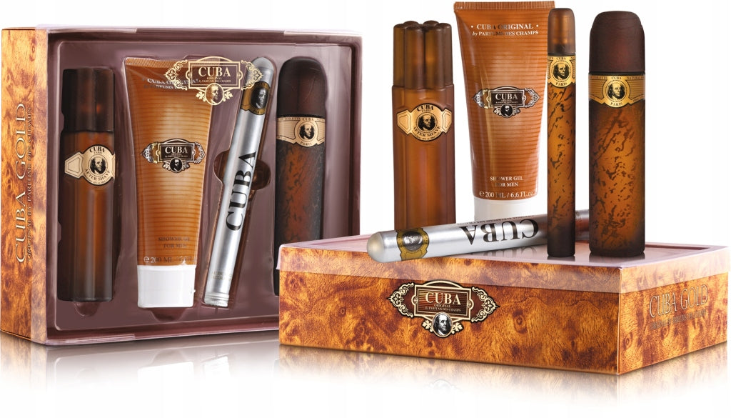 Jean-Pierre Sand Cuba Gold Gift Set 4-piece