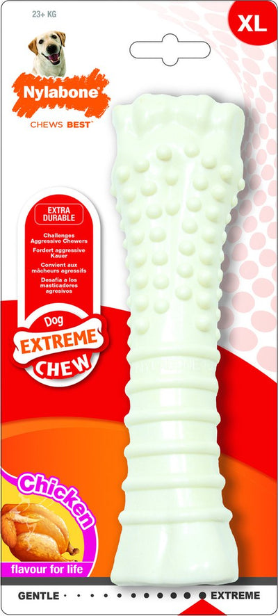 Nylabone Extreme masticato per il gusto di pollo bijters duro