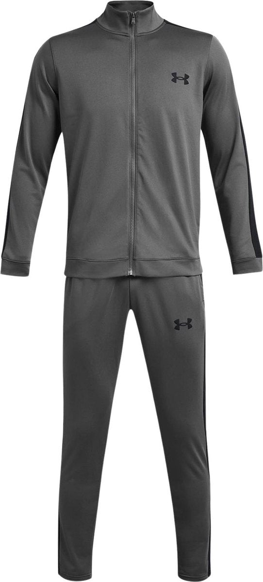 Chándal para hombre Under Armour UA Rival Knit - Gris - Castlerock - Negro