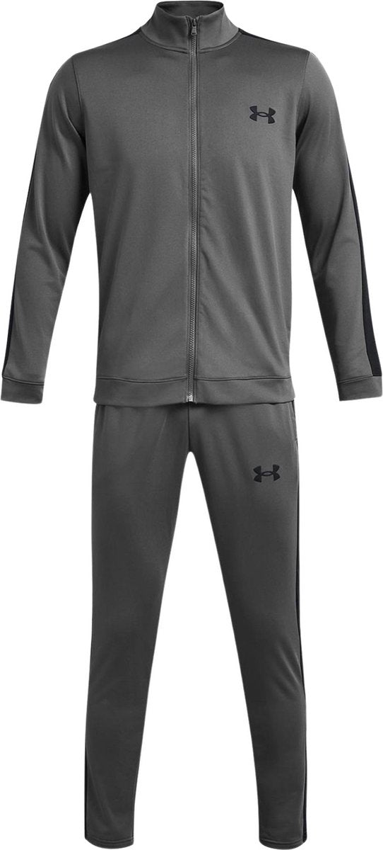 Chándal para hombre Under Armour UA Rival Knit - Gris - Castlerock - Negro