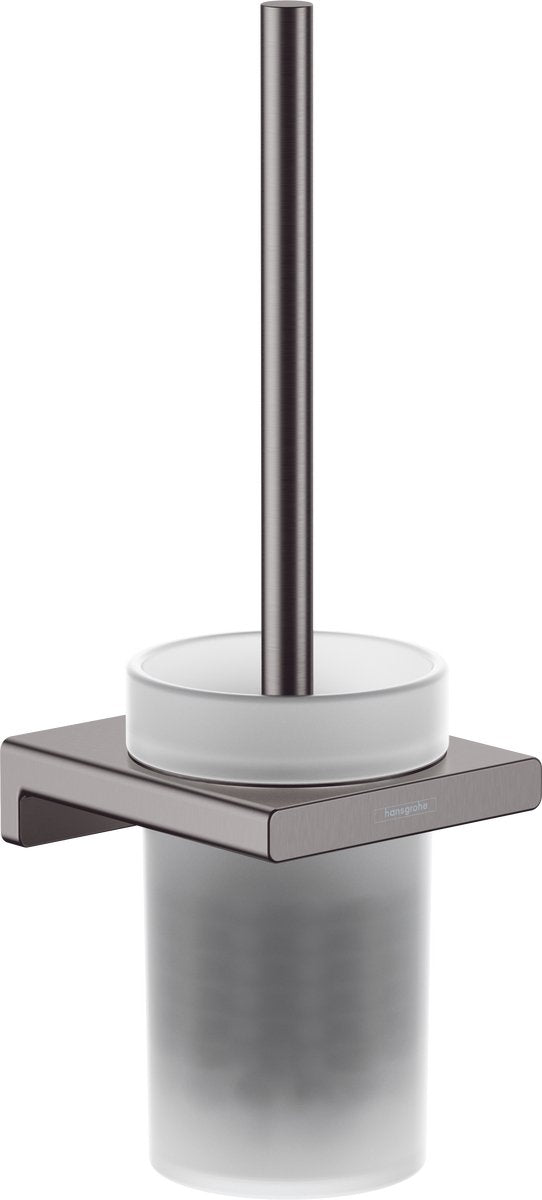 Hansgrohe addstoris escobillero de pared cromado negro cepillado