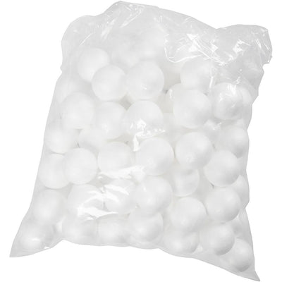 Bolas de empresa Creativ, d 4 cm, blancas, 100 piezas 1 caja