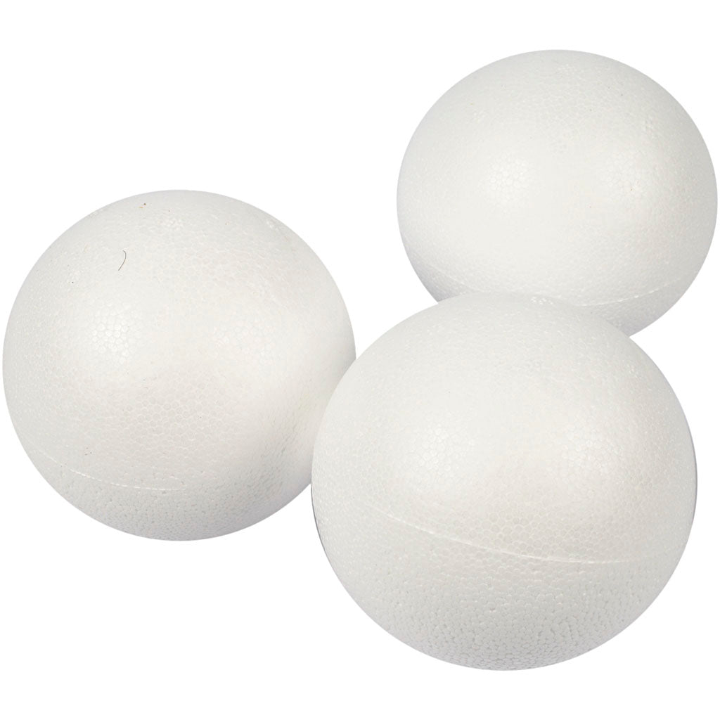 Palline aziendali Creative, d 8 cm, bianche, 25 pezzi 1 scatola
